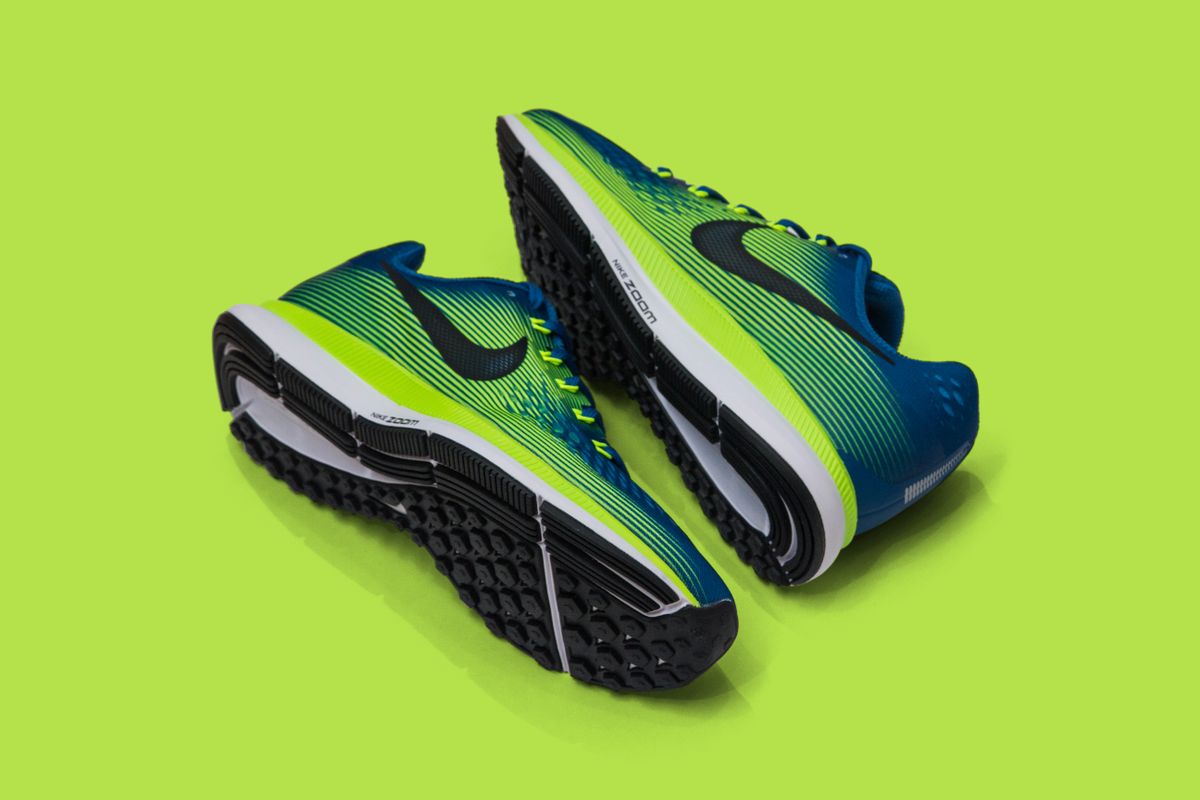Close-up of comfortable athletic sneakers suitable for everyday wear
